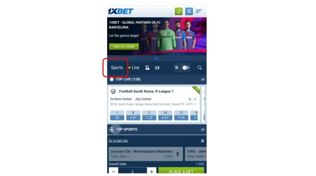 How to bet on 1XBET - If you don't already have your own account, please click on the link below to register. - 1xbet