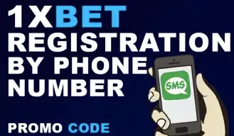 1xbet registration by phone number