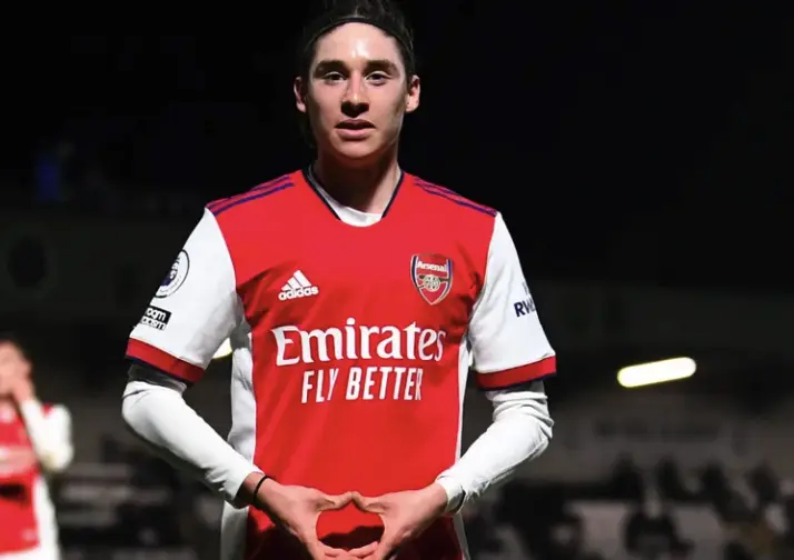 Arsenal starlet: Looking forward to making his debut and representing Mexico at the World Cup