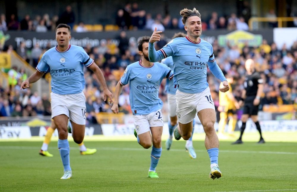 Exclusive: Fabrizio Romano says Man City's star is "prepared to fight his place" in spite of transfer speculation - Fabrizio Romano responded to the transfer rumours involving Grealish. He stated in his exclusive CaughtOffside column, that Grealish is 100% focused on City and this winter's World Cup match with England. - app, bet, England, football, Guardiola, Jack Grealish, Manchester City, Right, Roma, rumours, tips, transfer, win, Wolves, World Cup